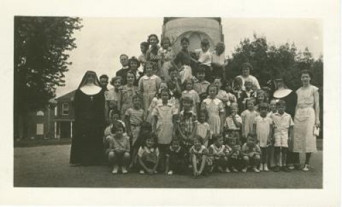 Catholic Vacation Program in Lee Park 1936